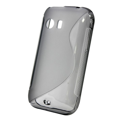 Силиконови гърбове Силиконови гърбове за Samsung Силиконов гръб ТПУ S-Case за Samsung Galaxy Y S5360, прозрачен